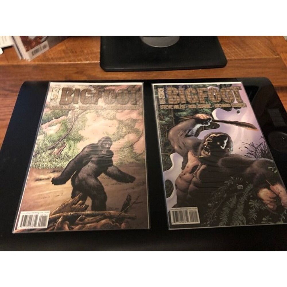 Bigfoot Issues 1 &2 IDW Publishing Comics Steve Niles Rob Zombie 1st Printing